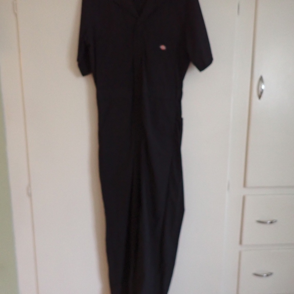 Navy Dickies Short Sleeve Lightweight Coveralls Men’s Small